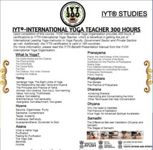 YOGA TEACHER TRAINING COURSE